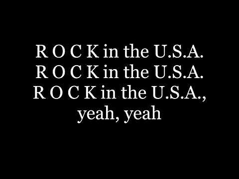 John Mellencamp - R.O.C.K. In The U.S.A. (Lyrics HD)