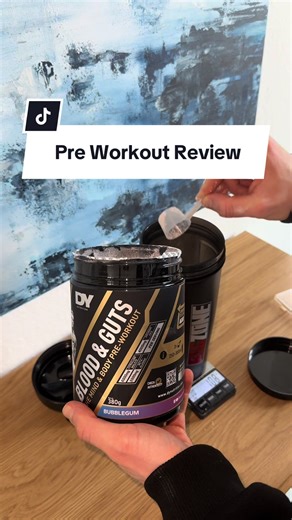 Blood and Guts Pre Workout Review #preworkout #booster #gymtok #gym #review