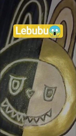 Labubu Art Tutorial | Cute Labubu Drawing Step by Step #art #shorts