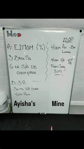 Second workout post shoulder surgery and is always, getting awesome support from My bride coming down and working out with me in the basement. Their workout look way more fun than mine but still a pretty good workout All in all. Legs are going to be smoked. #championformybride #herotoautumn #honormydad #hyroxtraining #transparentlabs #suicideawareness #mentalhealthawareness #crossfitdixie # | Rick Wilhoit
