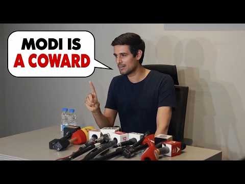 My First Press Conference | Open Challenge to Modi | Dhruv Rathee