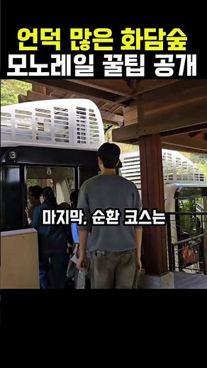 Hwadam Forest Monorail Complete Guide | Hilly Forest Path. It's much more convenient this way. #S...