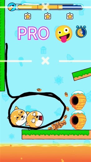 Noob vs Pro vs Hacker challenge!Can you protect the dog from the bees? 😱