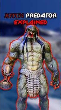 "JOTUN" PREDATOR EXPLAINED | (AvP Lore) 🔥| #avp #xenomorph