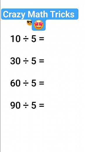 Division Magic | Easy Division Tricks for Large and Small Numbers 😎