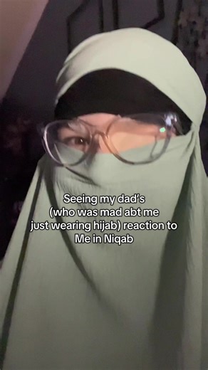 Dad's Reaction to Niqab