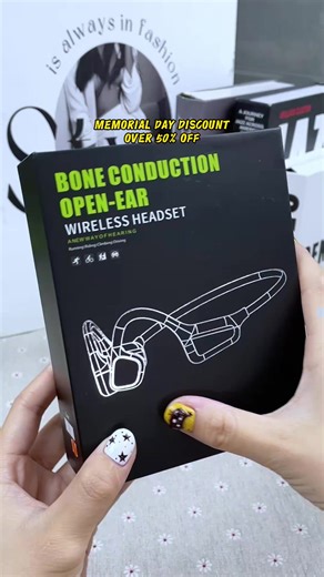 MZYMI i18pro Bone Conduction Neckband Wireless Earphones Headphones Sports Open Ear Headset With Mic Stereo Earbud #wirelessheadphones #wirelessheadset #TikTokShopBlackFriday #TikTokShopCyberMonday #spotlightfinds