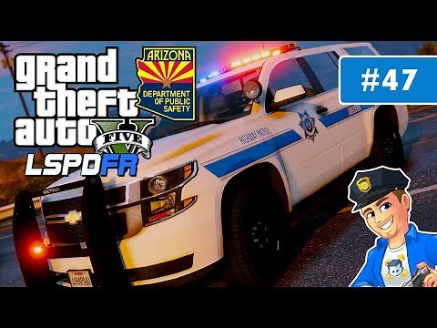 GTA 5 LSPDFR #47 - Arizona State Highway Patrol | LSPDFR Real Life Police Mod | Cops State Patrol