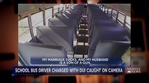 Video shows allegedly drunk bus driver’s erratic behavior, yelling at students