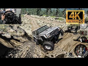 Jeep Cherokee XJ 4.0 Turbo - BeamNG.Drive (Thrustmaster T300 RS)