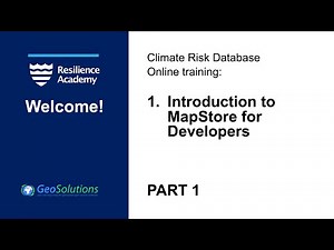 1. Part one: Introduction to MapStore for Developers