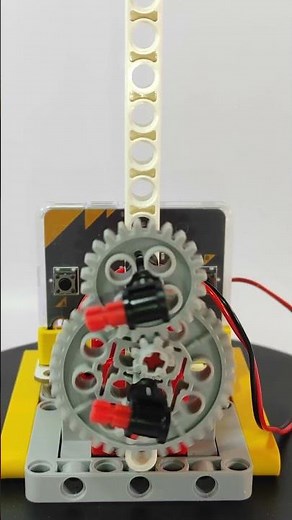 Ideas para el aula. LeGo & micro:bit. Engranajes 08 #microbit #lego #elecfreaks #robotica