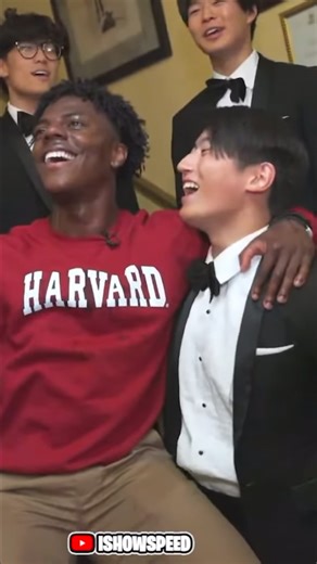 Introducing our newest member, @ishowspeed (Harvard Class of ‘27)! We don’t really know what he studies but you better believe he knows the derivative of 5x^2 🎓💪 #harvard #college #speed #ishowspeed #flip #jazz #acapella #singing #music #serenade #fyp | The Harvard Krokodiloes