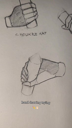 Hand Drawing Tutorial: Simple Step-by-Step Hand Sketch