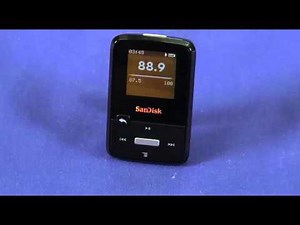 SanDisk Sansa Clip Zip video review