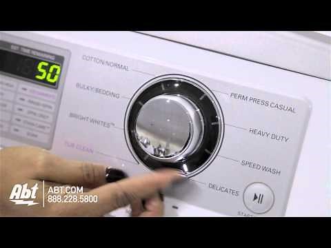 LG Top Load Washer WT4970CW Overview