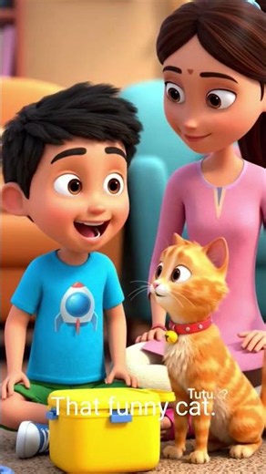 🐱🎒 The Missing Lunchbox Mystery! | Tutu the Mischievous Cat's Funny Adventure 😲