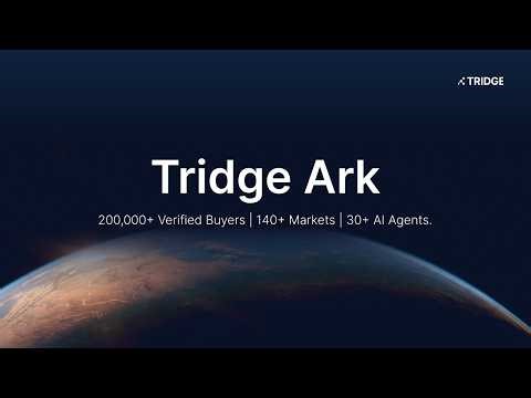 Find Global Buyers with AI — Tridge Ark