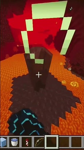 How to get water in the nether in Minecraft bedrock edition #Minecraft