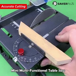 🛠️✨ Precision cuts made easy! The Saker Mini Multi-Functional Table Saw is your go-to tool for all your DIY and woodworking projects. Whether it's small crafts or precise cuts, this compact and portable saw delivers perfect results every time! ⚡️ Easy to use, powerful, and built for accuracy. 🔥 #DIYMustHave #CraftingTools #Saker | Sakerplus