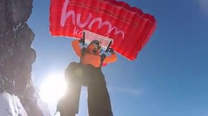 144K views · 1.4K reactions | Video of the Day! ...wait for it... BASE Jumping skier Matthias Giraud - Super Frenchie goes where few men have gone before and skis the Aiguille Croche peak in the French Alps! | GoPro | Facebook