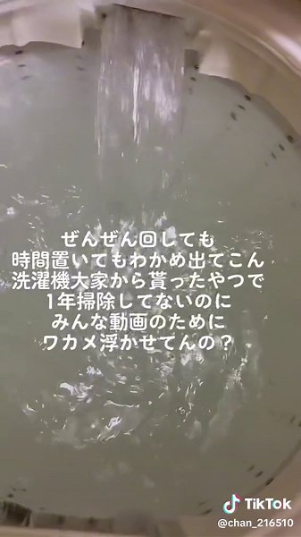 オキシクリーンで洗濯機掃除の裏技