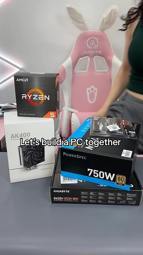 Hall Of Tech on Instagram: "Thanks for choosing Hall of Tech🫶🏼 What I used for the build: @amd Ryzen 5 5600x CPU @gigabyte_official al B450 WiFi motherboard @arctic.de MX-6 thermal paste @teamgroupinc T-force Delta RGB 16GB DDR4 Ram @deepcoolofficial AK400 CPU cooler Powerspec 750W Power Supply @montech_hq X3 Mesh ATX Mid-Tower PC case Everything is from @microcenter . . . . . #reels #supportsmallbusiness #technician #tech #techrepair #repairshop #techbaddie #halloftech #lamirada #oc #anaheim 