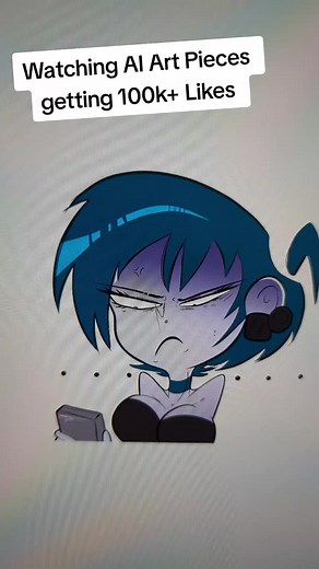 after spending hours on an art piece to get surpassed by an AI Piece #fyp #comic #art #artists #arttrend #arristsontiktok #illustration #digitalart #meme #comic #oc #animatic
