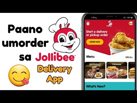 Paano umorder sa Jollibee Delivery app | How to order on Jollibee Delivery