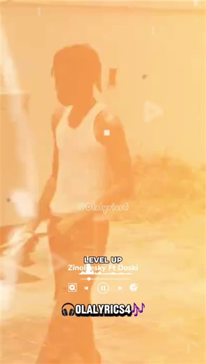 Level Up By Zinoleesky Ft Doski (Lyrics Video) 🔥🎶