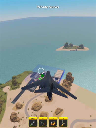 The New B1-B Lancer Update in Wartycoon on Roblox