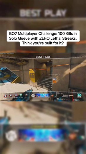 BO7 Solo Queue Challenge: 100 Gun Kills. No Lethal Killstreaks. No excuses. Could YOU do it? #bo7clips #CallOfDuty #callofdutyblackops7 #codtiktok #BO7