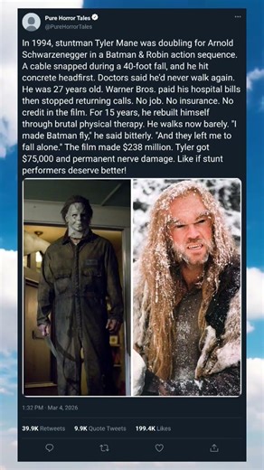 He Was Paralyzed During Batman Forever — And It Changed Everything 💔🦇 #IncredibleStory #Trending