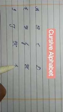 Beautiful cursive alphabet | Capital cursive alphabet | Saif Calligraphy #cursive #cursivewriting