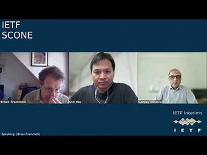 IETF interim: Standard Communication with Network Elements (SCONE) 2026-04-30 14:00