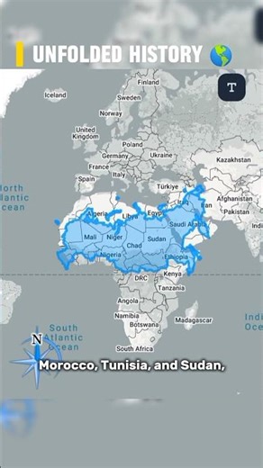 Russia Could Cover All of North Africa 🌍 #geography #maps