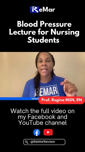 Understanding blood pressure. Get the full study experience at ReMarNurse.com | ReMar Nurse Test Prep