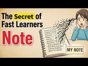The Note-Taking Method Genius English Learners Use