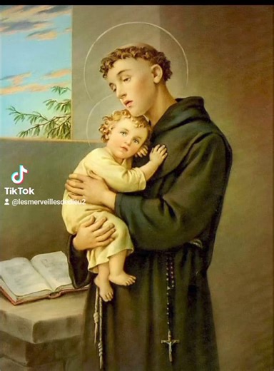 9.6K views · 618 reactions | SAINT ANTOINE DE PADOUE PUISSANT INTERCESSEUR PRIEZ POUR NOUS !!! Amen !!! ❤️ | Les Merveilles de Dieu | Facebook