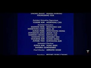 My little pony the movie (1986) credits