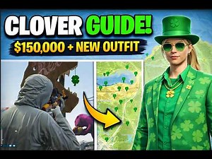 GTA Online Clover Treasure Hunt Guide ($150,000 + Lucky Clover Outfit)