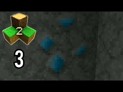 Survivalcraft 2 - Gameplay Walkthrough Part 3: Diamonds!