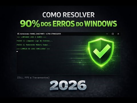 How to Fix 90% of Windows Errors (DLL, FPS, and Crashes) 2026