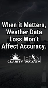 When impactful weather is on the way, data loss is no longer a concern. Our team of expert meteorologists is equipped with the tools and technology to keep you informed. Delivering accurate updates on storm timing, intensity, projected totals, and when it will clear. When every moment counts, we’ve got you covered. | BAM Weather - BAMWX.com