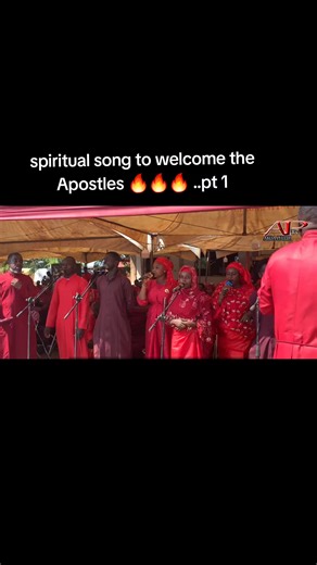 A Spiritual Song to Welcome the Apostles