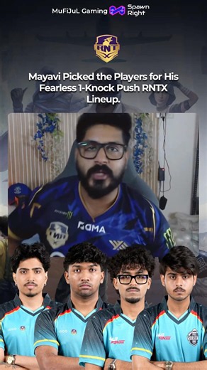 Mayavi Dream 1 Knock Push Lineup for RNTX