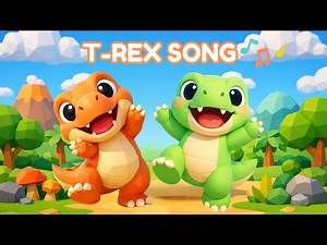 Sing Along to the Fun T-Rex Song: Explore Tyrannosaurus Rex for Kids!