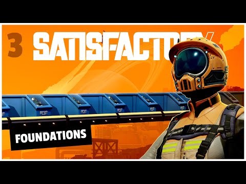 Concrete plans for a total rebuild in Satisfactory