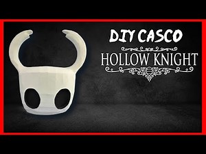 DIY Hollow Knight's helmet with CARDBOARD and FREE templates / German Art