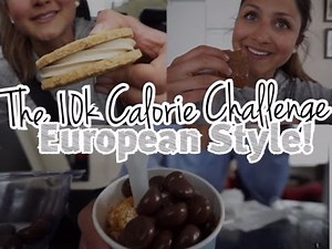 The 10k Calorie Challenge: From IFBB Pro To Eating Pro. | Girl Vs Food. #VEuroTrip